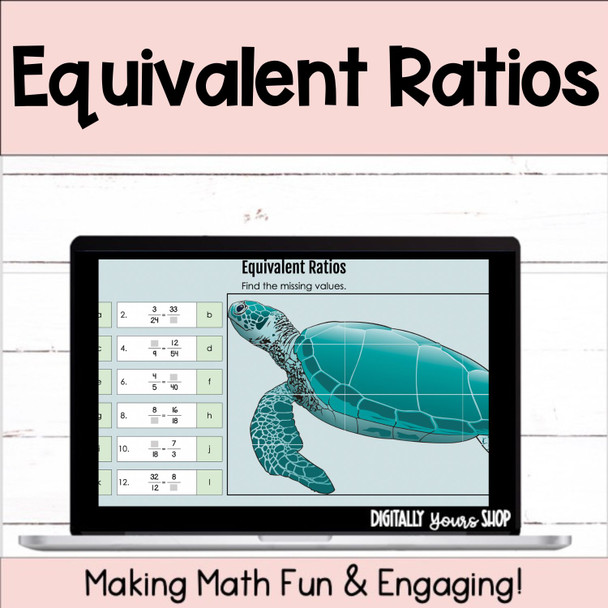 Equivalent Ratios Digital Self-Checking Activity