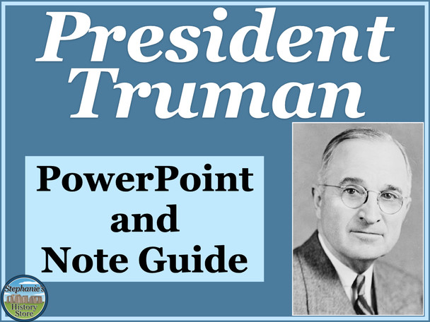 President Harry Truman PowerPoint