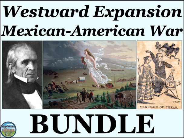 Manifest Destiny Westward Expansion Bundle