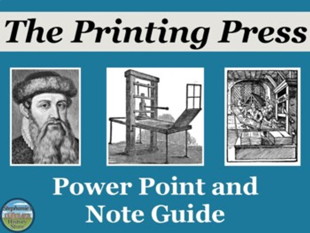 The Printing Press Mini Lesson