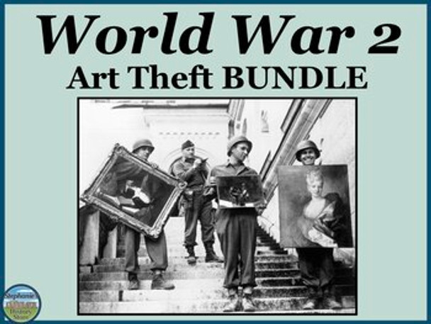 World War 2 Art Theft Mini Lesson BUNDLE