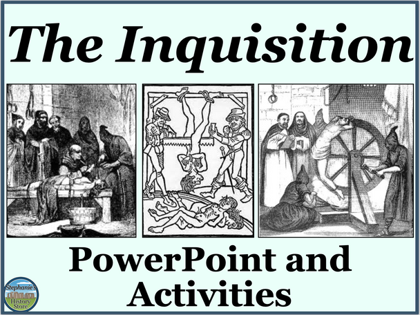 The Inquisition Mini Lesson PowerPoint Analysis Questions and Activities