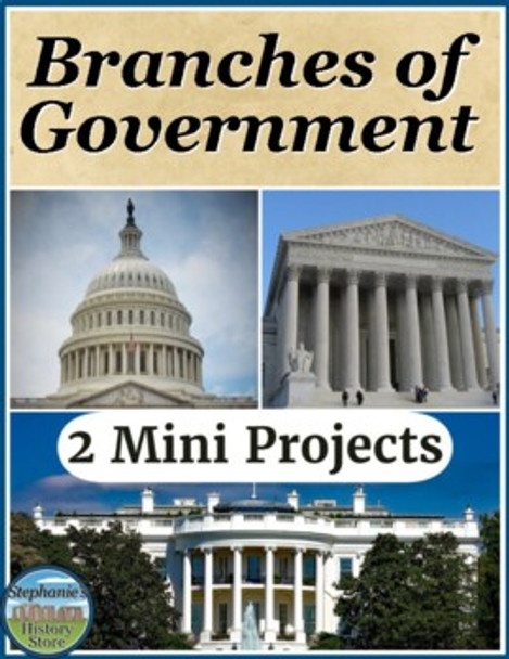 3 Branches of Government Mini Projects