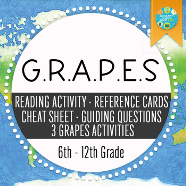 ANCIENT CIVILIZATIONS: G.R.A.P.E.S (GRAPES) RESOURCE PACKET