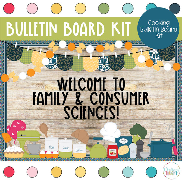 Cooking - Home Economics Bulletin Board Kit