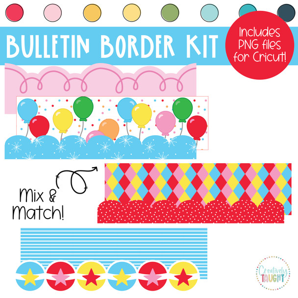 Circus Bulletin Board Kit by Creatively Taught