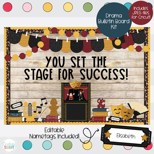 Drama - Literature Bulletin Board Kit