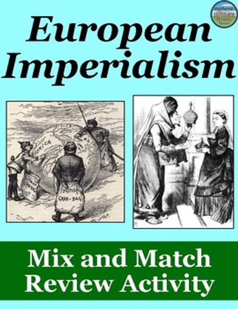 European Imperialism Vocabulary Mix and Match Review