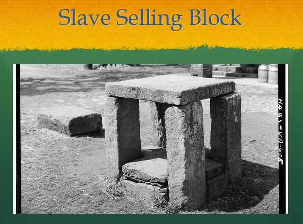 The Slave Trade:  Photo Images of African Slavery