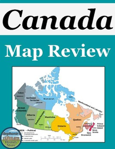 Canada Geography Map Review