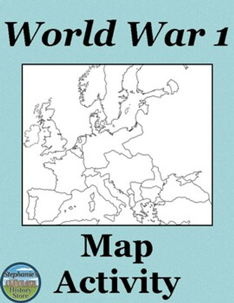 World War 1 Map Activity