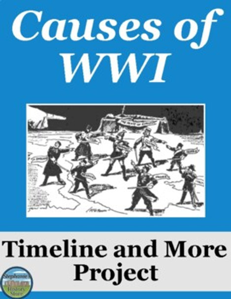 The Causes of World War 1 Timeline and More Project