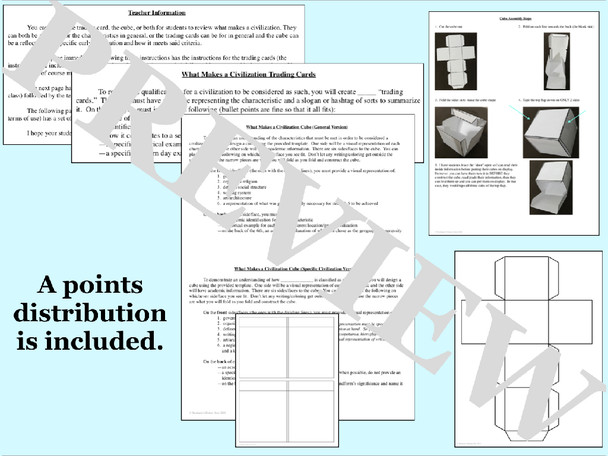 Characteristics of a Civilization Activities Bundle
