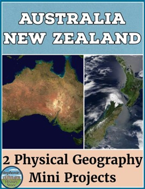 Australia and New Zealand Physical Geography Mini Projects