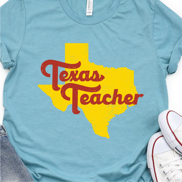 "Texas Teacher" Shirt - KC