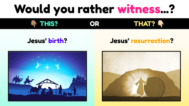 Would You Rather...? | THIS or THAT - Holy Bible Edition