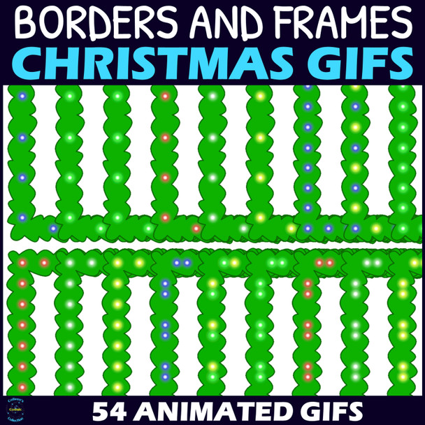 Christmas Border GIFs - Animated Frames