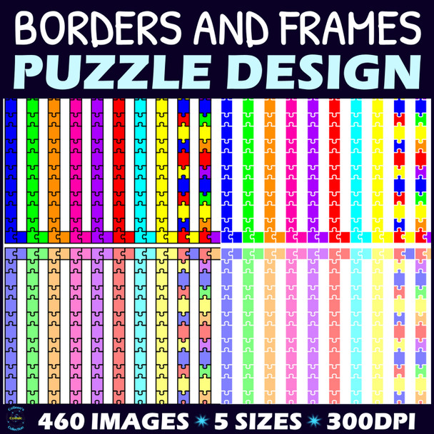 Puzzle Borders Set 1