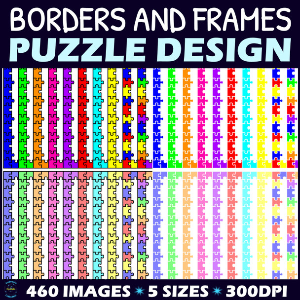 Puzzle Borders Set 2