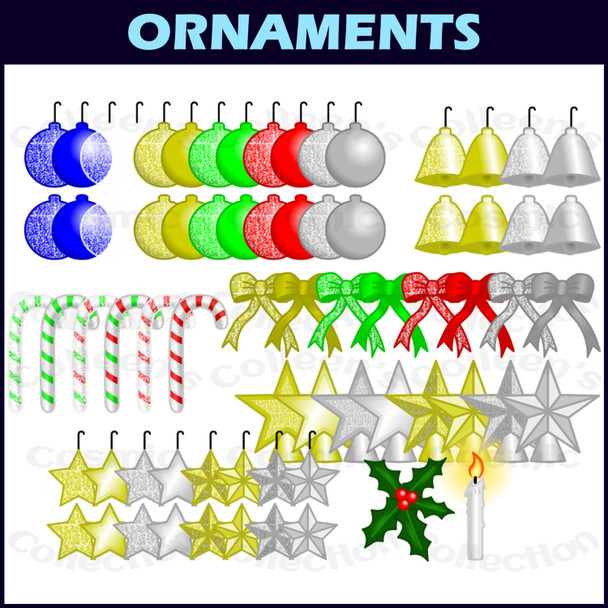 Decorate a Christmas Tree Clipart