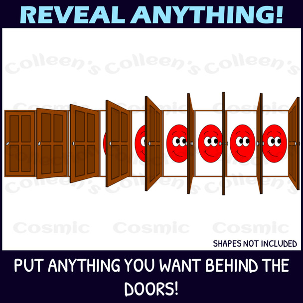 Animated GIF Opening Doors Clipart