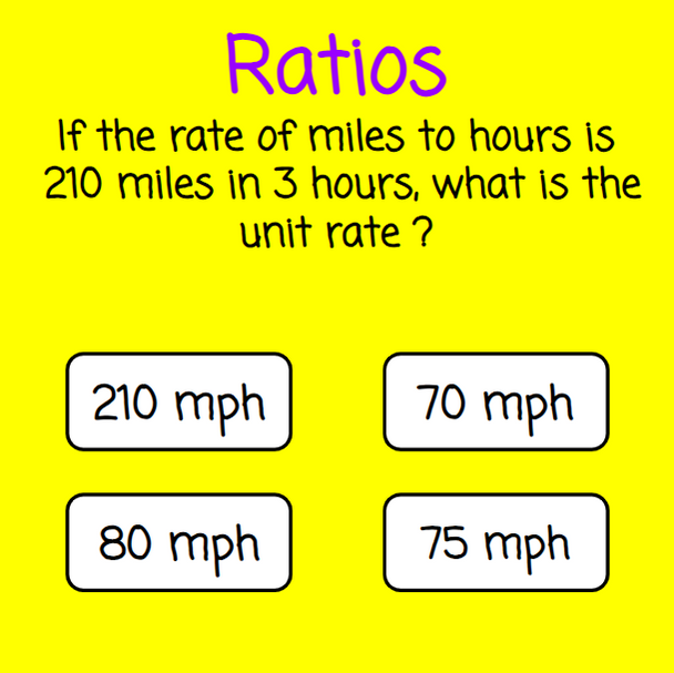 Back to School - Are You Ready for 7th Grade Math Game