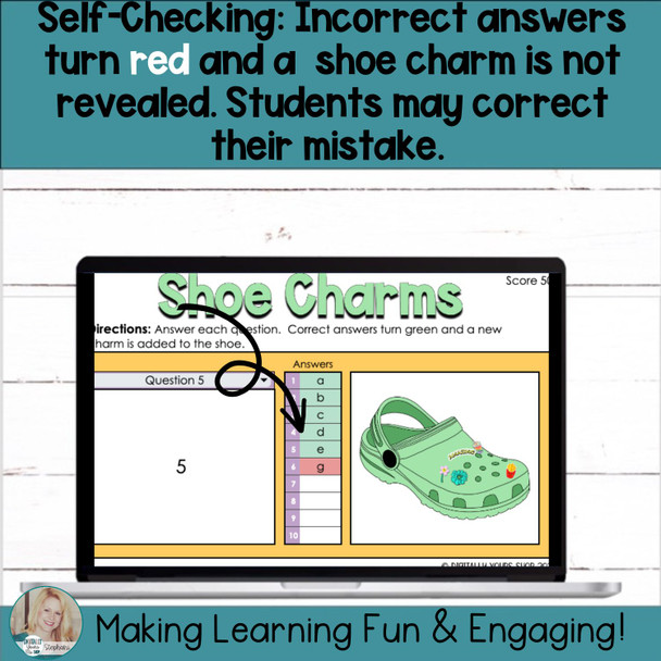 Editable Self-Checking Task Card Template - Digital Resource Vol. 1