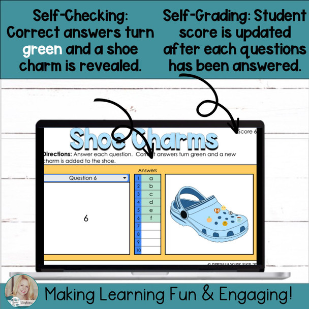 Editable Self-Checking Task Card Template - Digital Resource Vol. 4