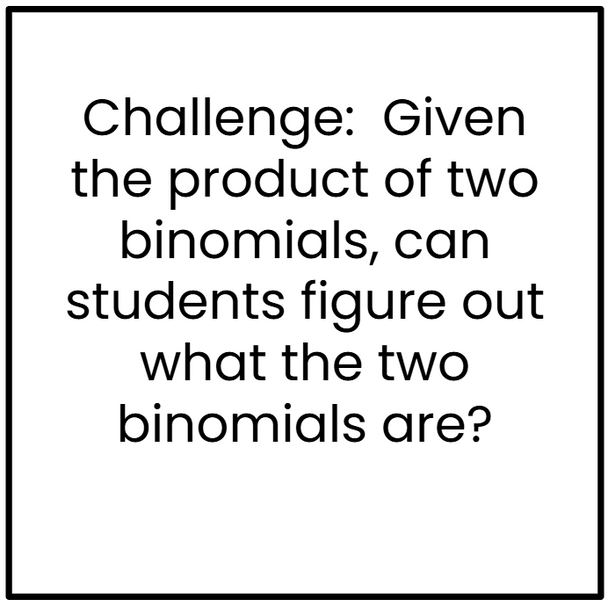 Multiplying Binomials FOIL Method - Digital and Printable