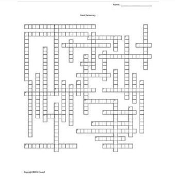 Agriculture Structures Vocabulary Crossword Bundle