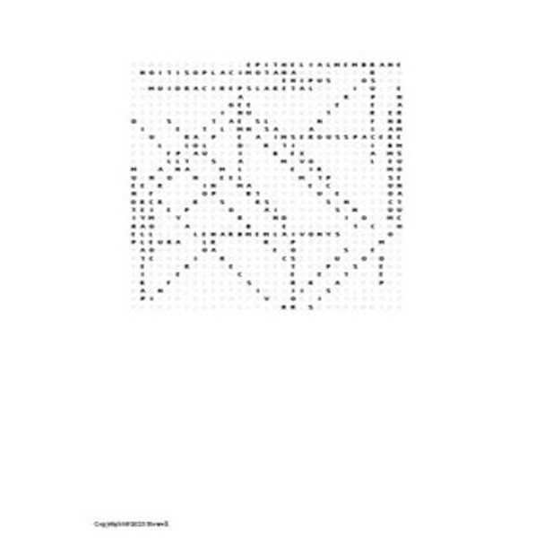 Body Terminology Word Search for a Medical Terminology Course