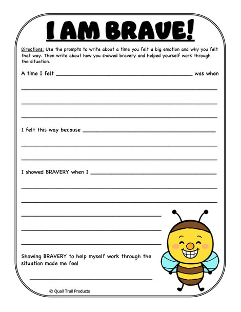 Social/Emotional Worksheets and Activities - Bee Theme
