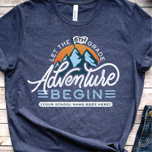 "Back to School - Let the Adventure Begin" Shirt