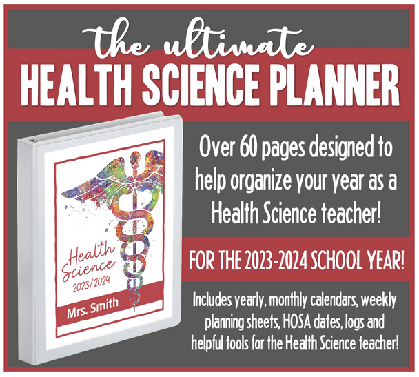 THE ULTIMATE 2023-24 HEALTH SCIENCE PLANNER!