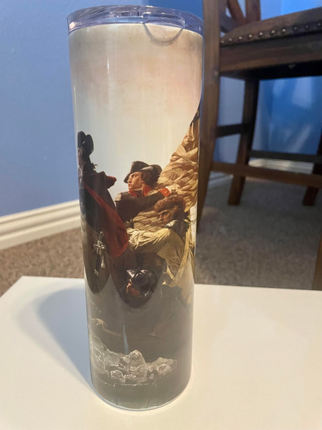 Washington Crossing the Delaware - Skinny Tumbler