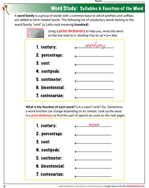 Montessori Spelling & Vocabulary BUNDLE: Spelling Activities & Practice Sheets - ROOKIE, SEMI-PRO & VETERAN Workbook Editions! Elementary, Montessori-inspired, Etymology-based WORD STUDY (75 pages + Key)