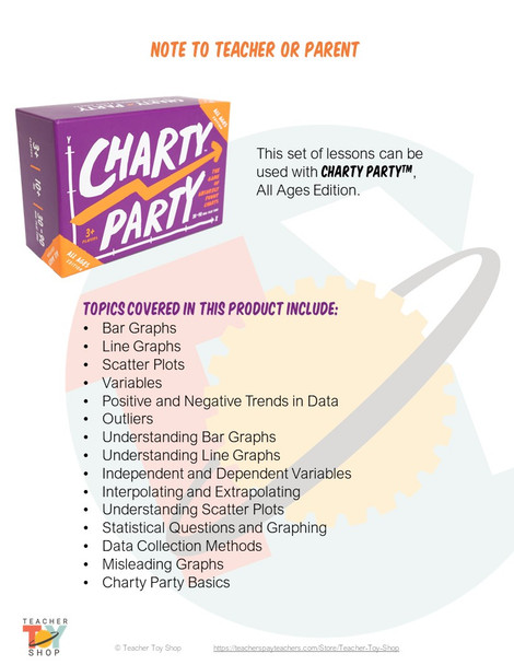 Charty Party Graphing Lessons and Activities