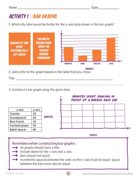 Charty Party Graphing Lessons and Activities