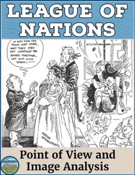 The League of Nations Point of View and Image Analysis