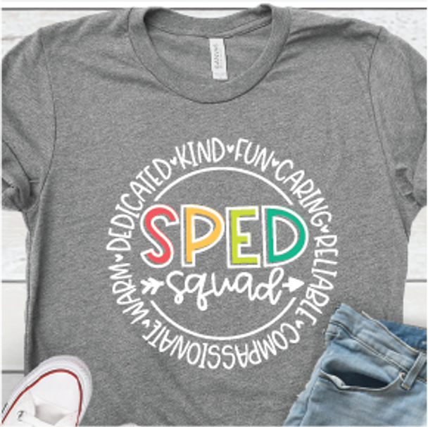 "SPED SQUAD" Shirt