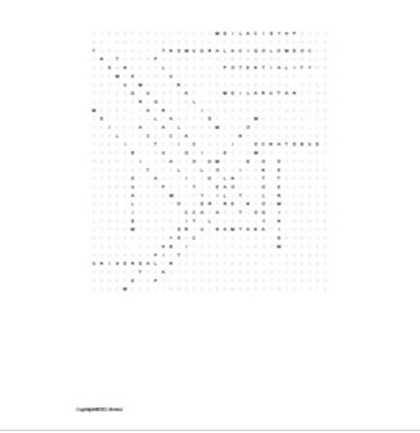 Metaphysics Vocabulary Word Search for a Philosophy Course