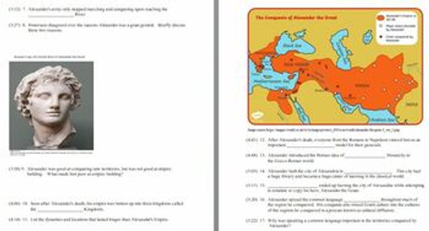 Crash Course World History Worksheet 8: Alexander the Great