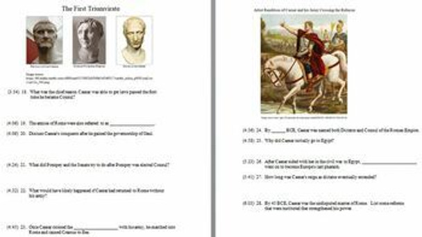Crash Course World History Worksheet 10: The Roman Empire Or Republic