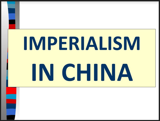 Imperialism In China