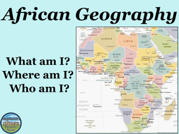 Geography of Africa Review Game