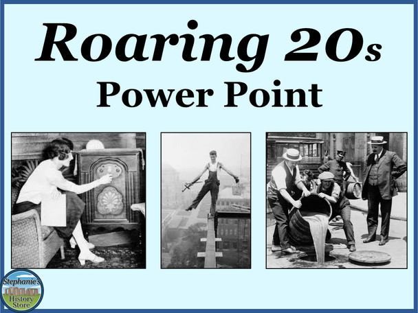 The Roaring 1920s PowerPoint and Note Guide