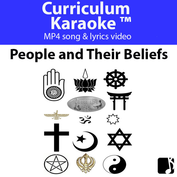 'PEOPLE & THEIR BELIEFS' (Grades 3-7) ~ Curriculum Song Video