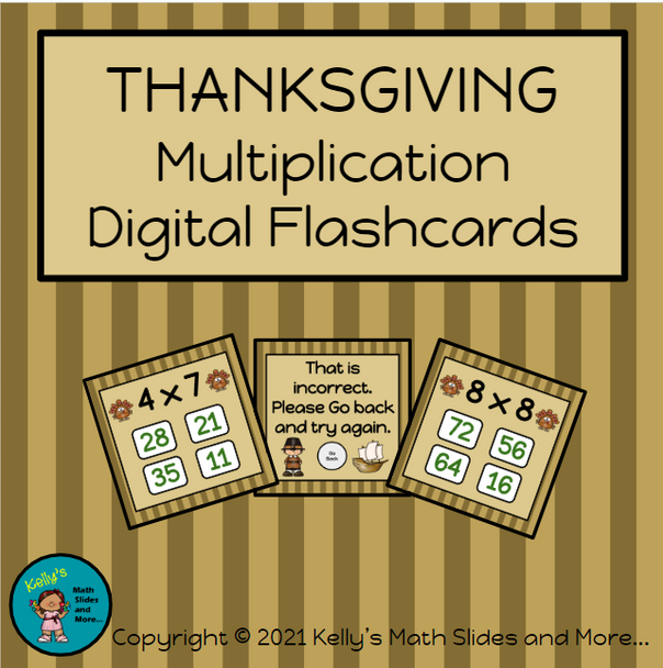 Thanksgiving Multiplication and Division Bundle