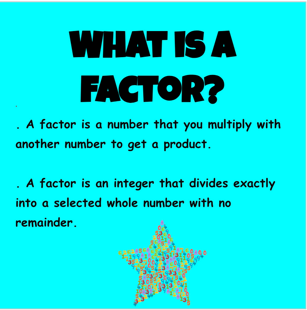 WHAT IS A FACTOR? WHAT IS A MULTIPLE? LESSONS & PRACTICE WORKSHEETS