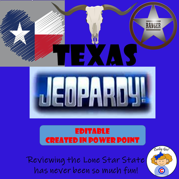 All About Texas Jeopardy Game